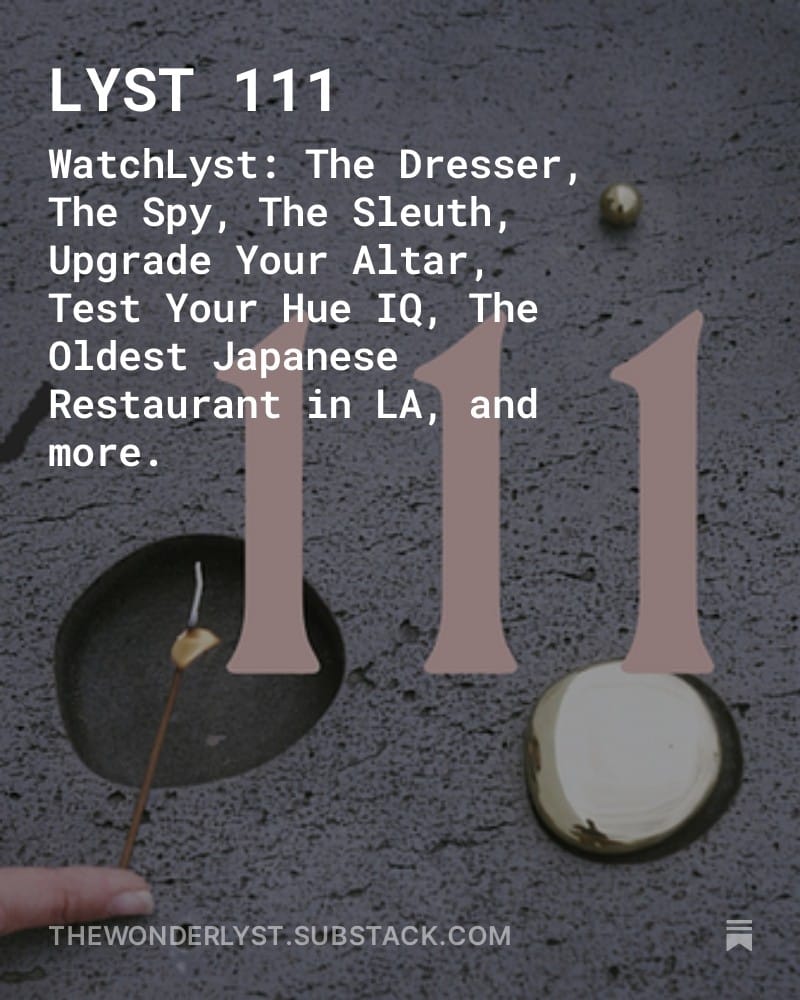 The Wonderlyst: LYST 111