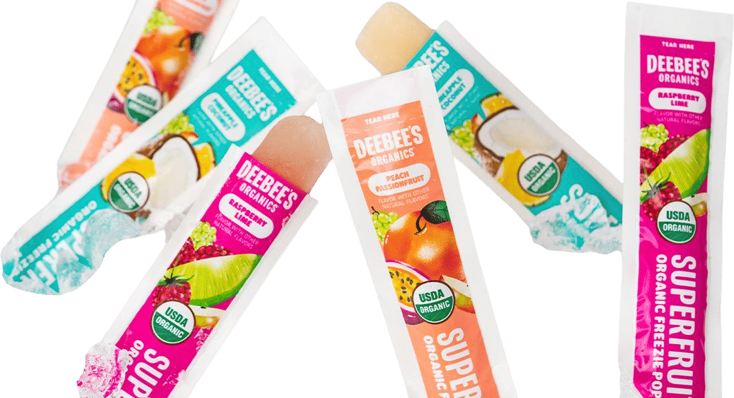 Organic Freezie Pops
