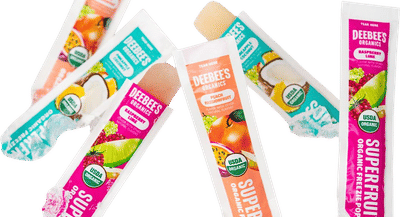 Organic Freezie Pops