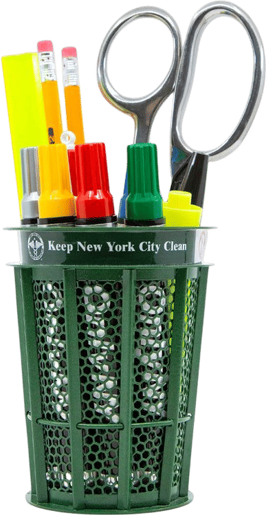 DSNY Trash Can Pen Holder