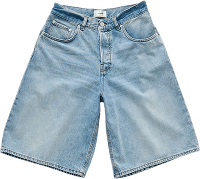 Becky Blue Aqua Denim Shorts