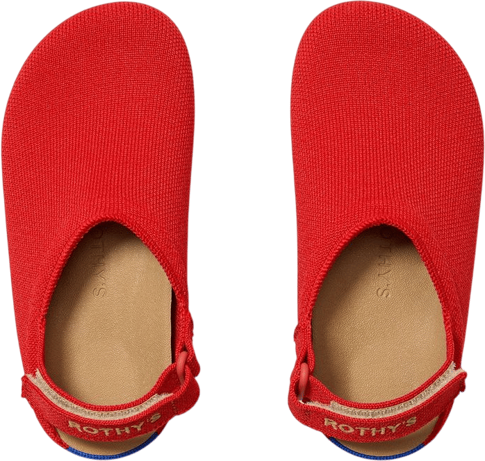 The Kids Clog in Firetruck Red | U-Topline | Rothy's