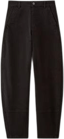 Everlane Women's The Utility Barrel Pants - Black