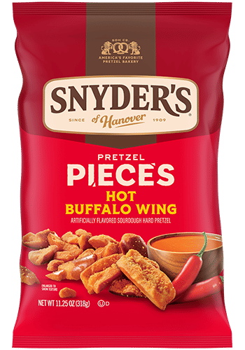 Snyder's of Hanover Hot Buffalo Wing Pretzel Pieces