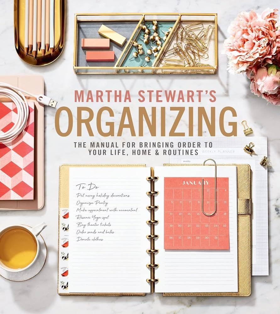 Martha Stewart’s Organizing book