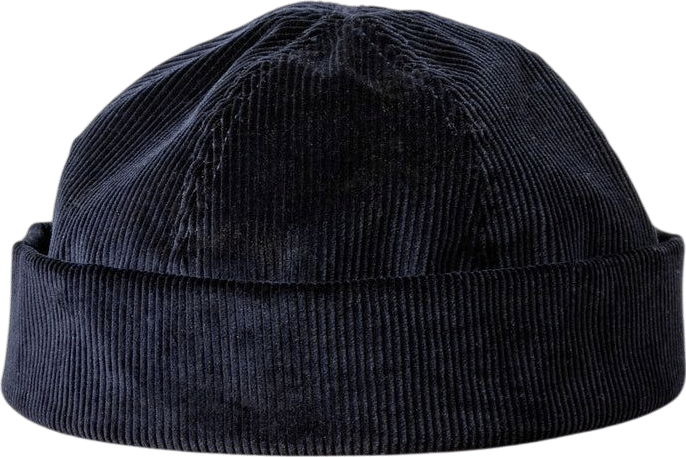 Corduroy Harbour Cap in Navy
