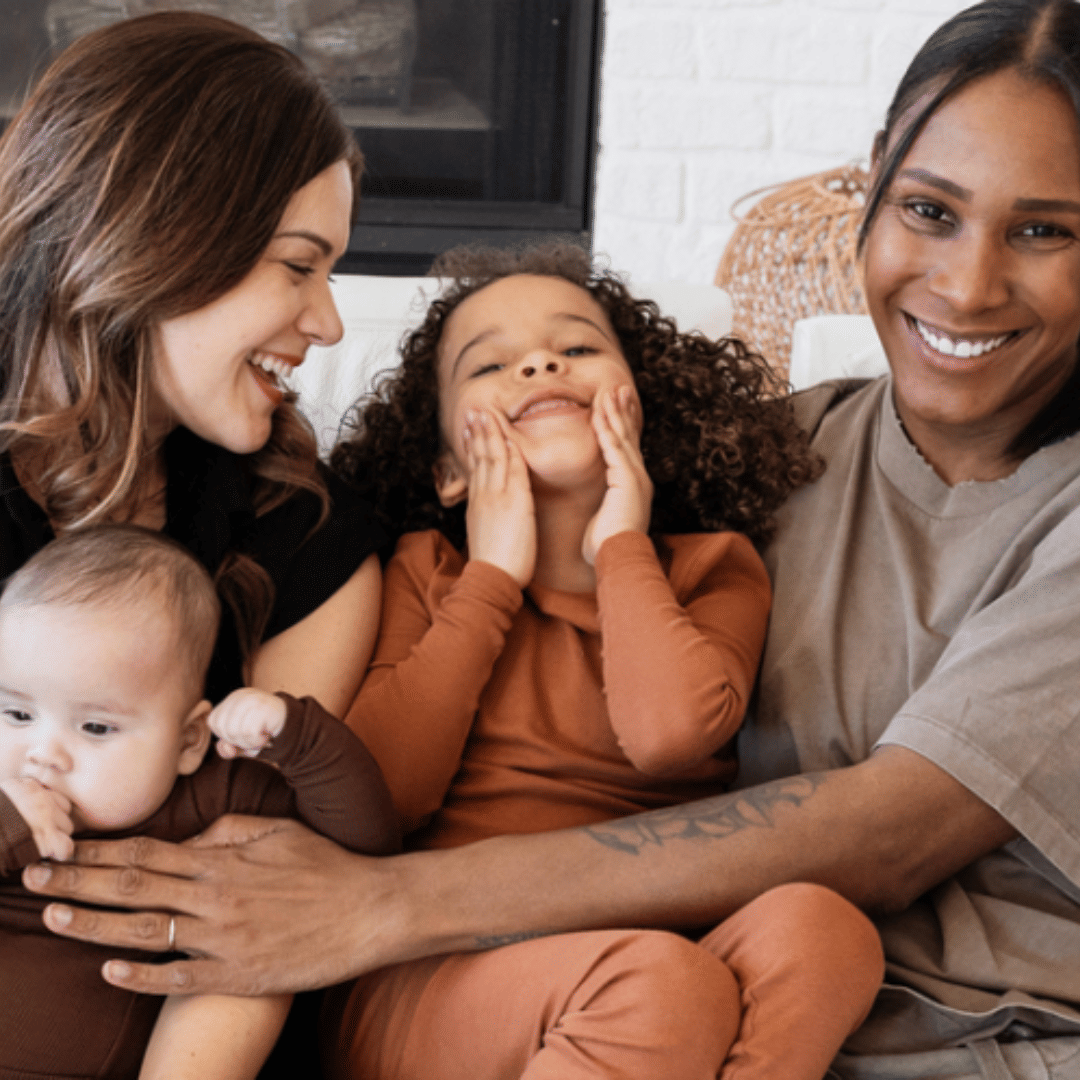 Family Photo Session with Queer Family Portraits