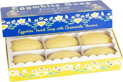 Eggwhite and Chamomile Facial Soap Gift Box