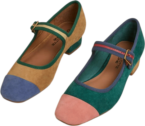 Charlotte Stone Mismatched Pairs of Shoes