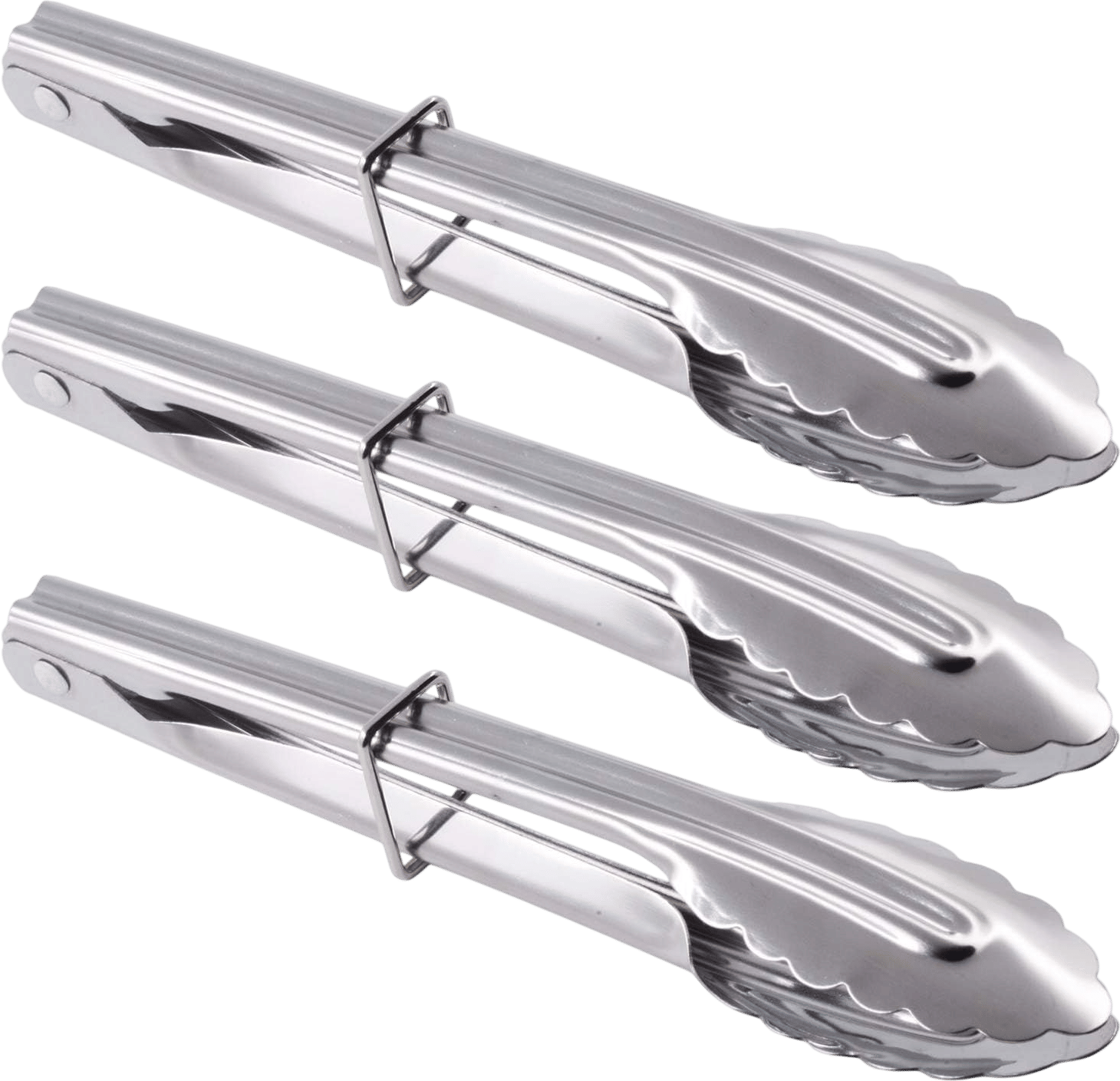 7" Mini Serving Tongs