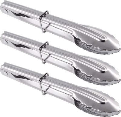 Hinmay 7" Mini Serving Tongs