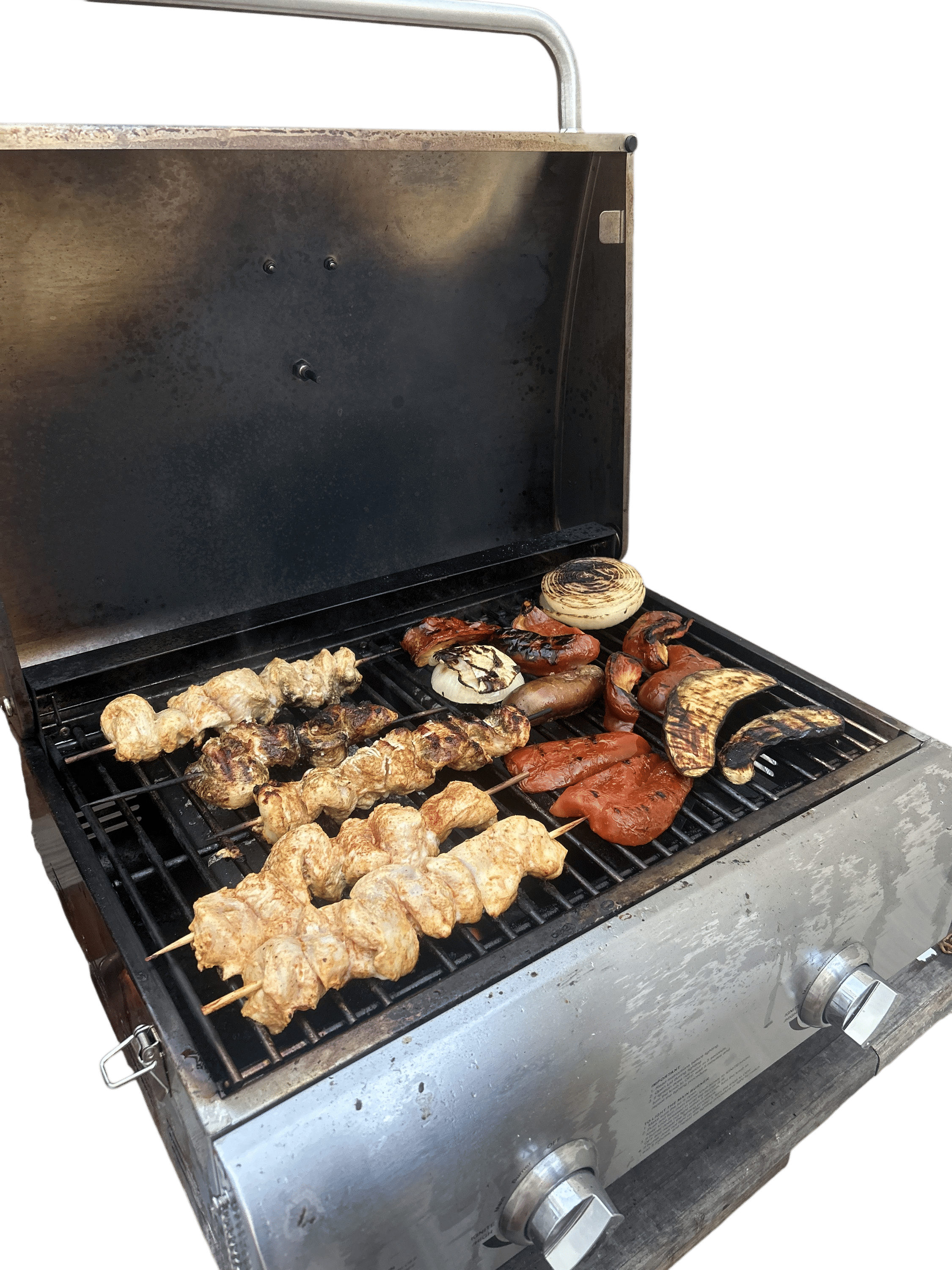 Meal prep on the grill