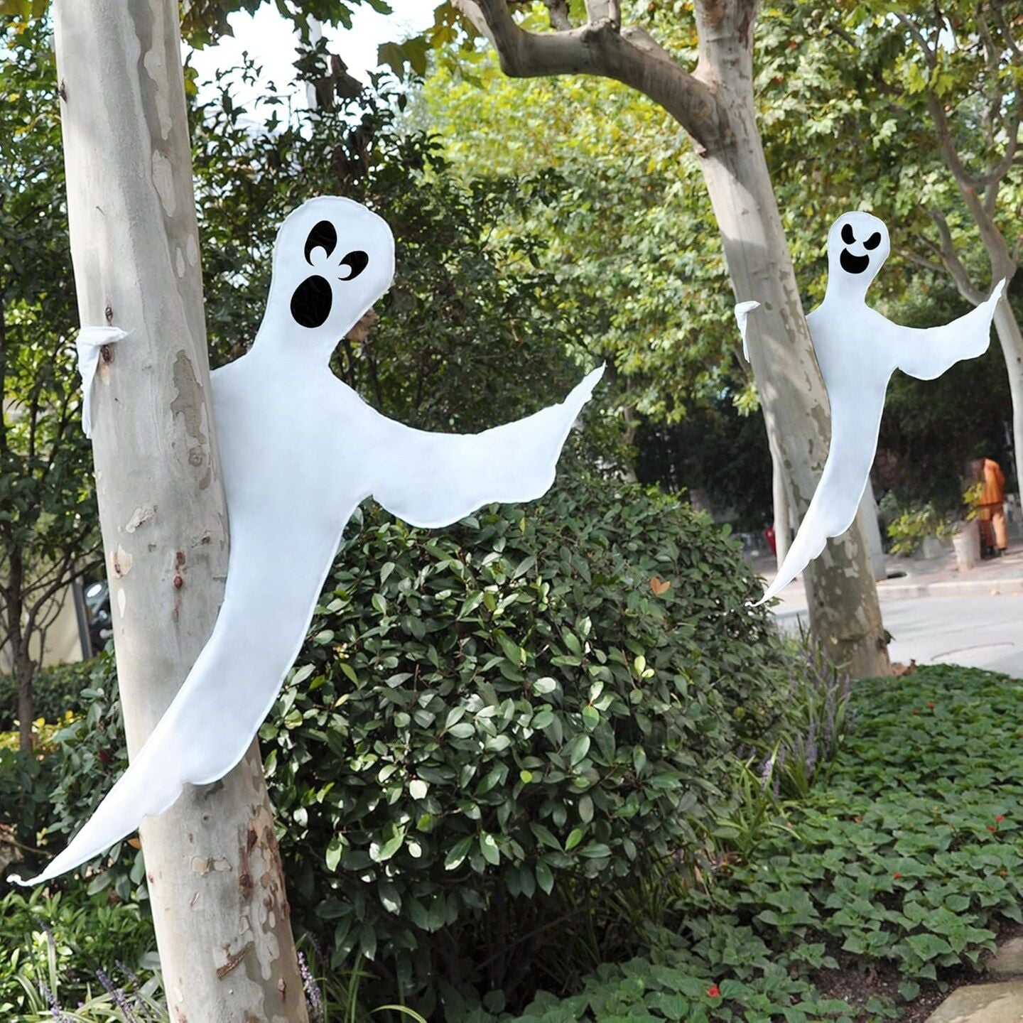 Halloween Tree Wrap Ghost Decorations