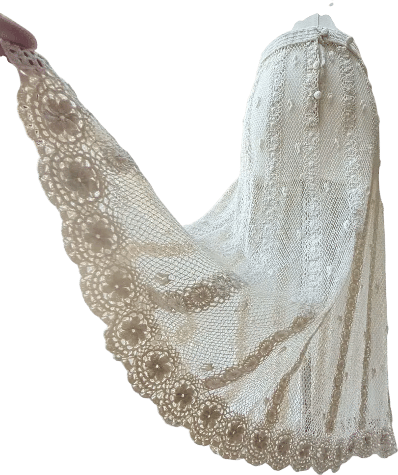 Vintage Hand Crocheted Skirt