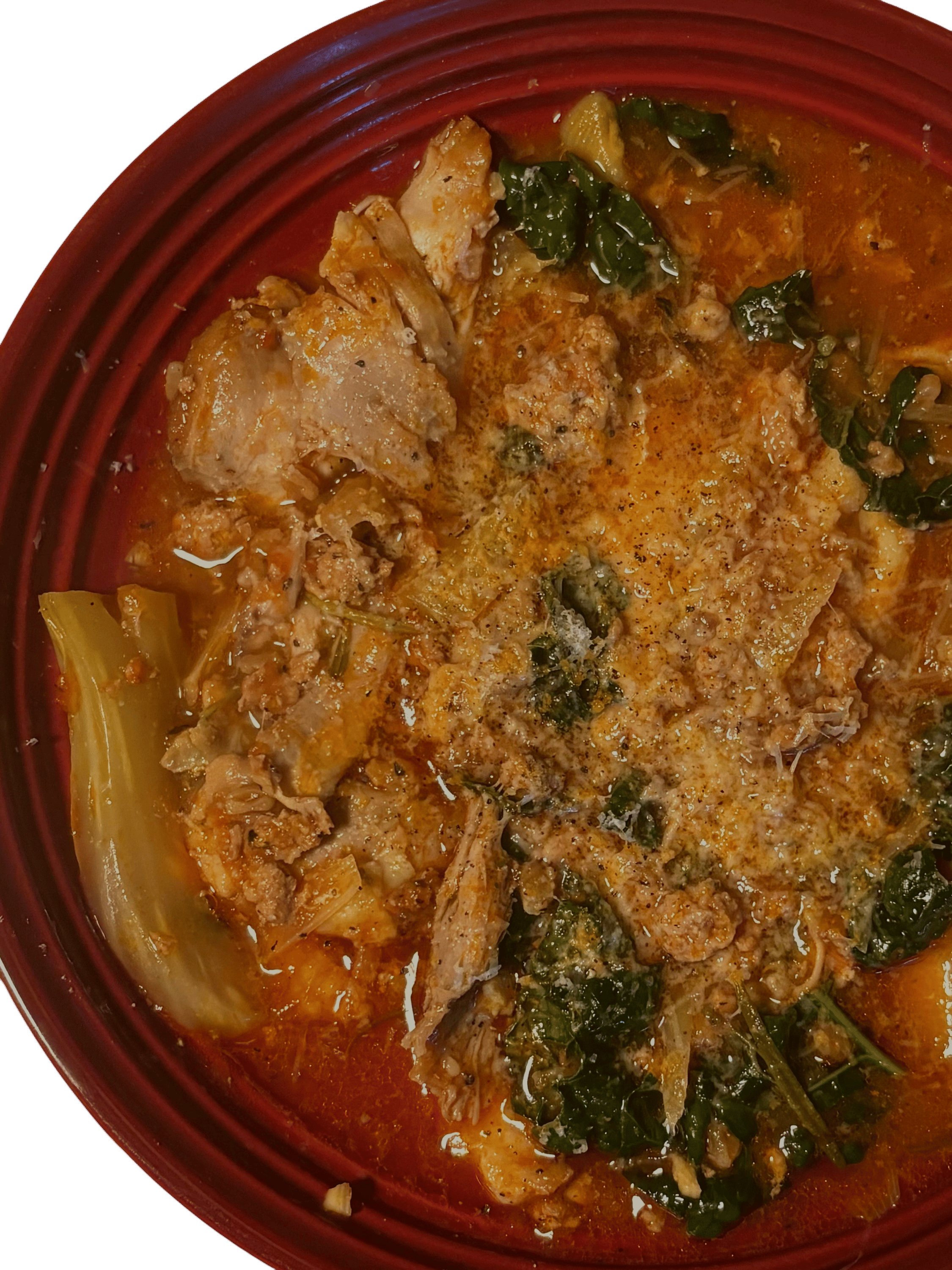 Chicken,Chorizo and Farro Stew