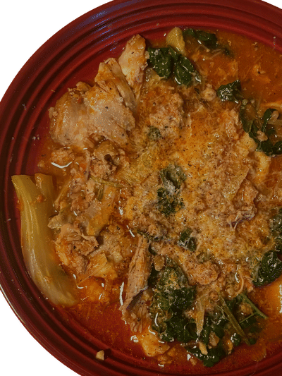 Chicken, Chorizo, and Farro Stew Recipe