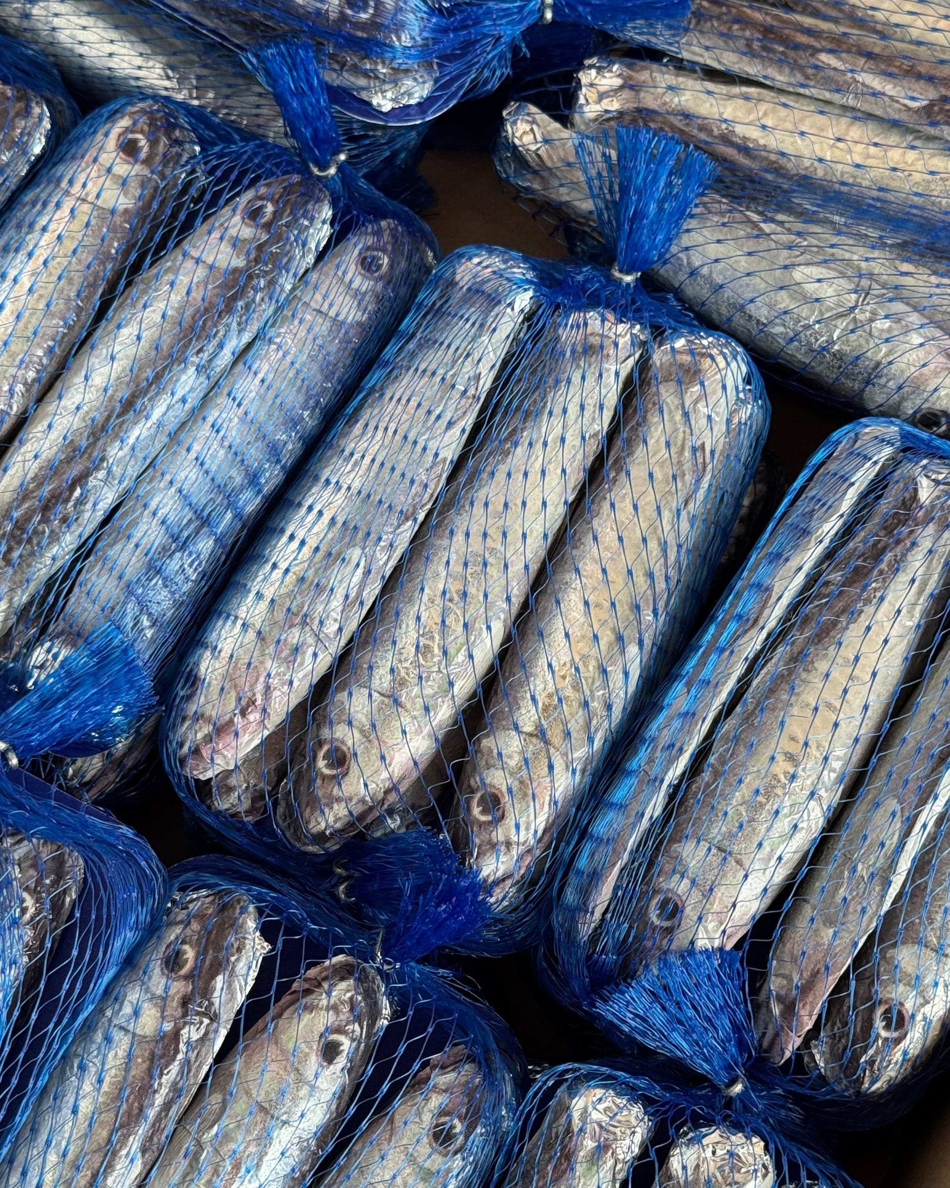 Netted Chocolate Sardines