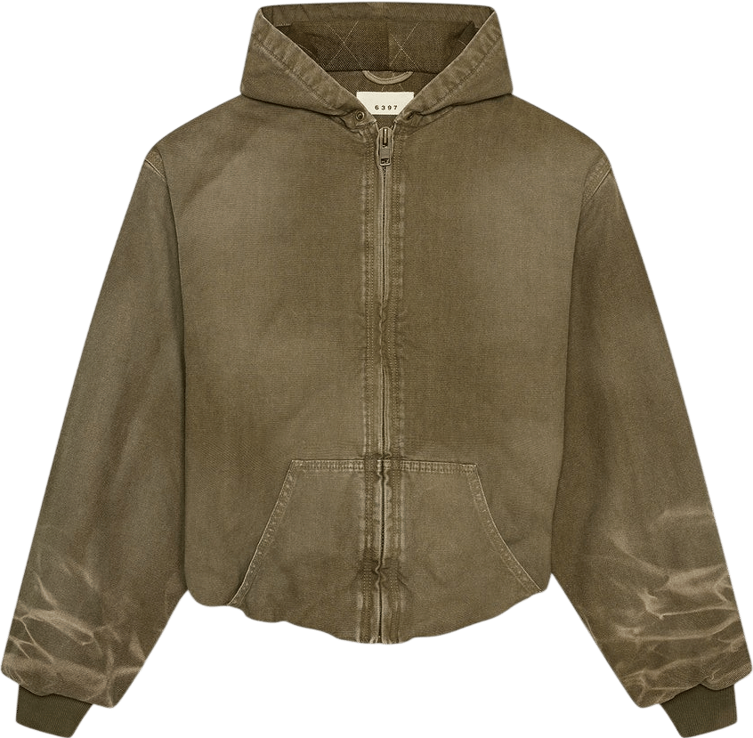 6397 Zip-Up Hoodie Mud