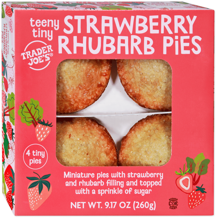 Trader Joe's Teeny Tiny Strawberry Rhubarb Pies