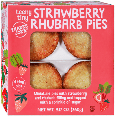 Trader Joe's Teeny Tiny Strawberry Rhubarb Pies