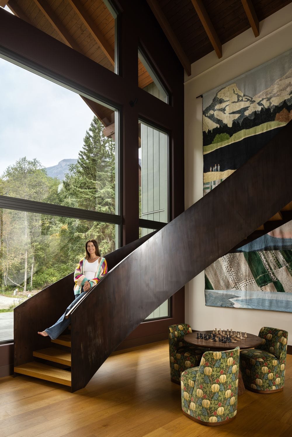 Cobie Smulders' Canadian Cabin