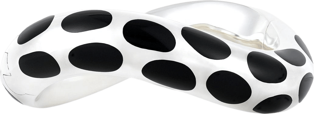 Dotted Wave Bangle