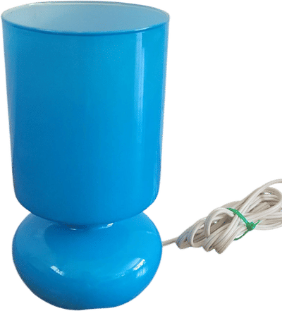 Lytka Blue Glass Lamp
