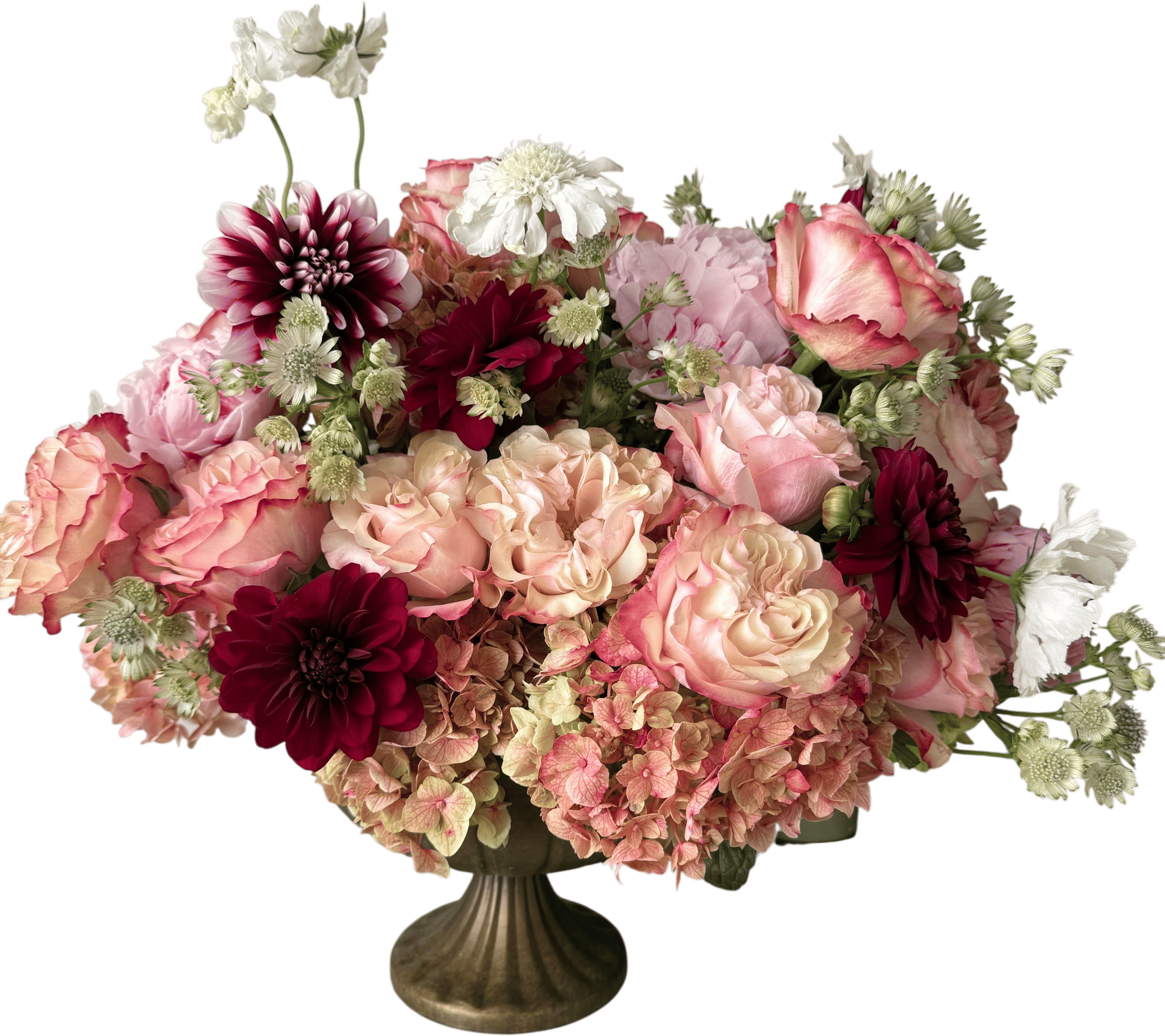 girly xmas arrangement