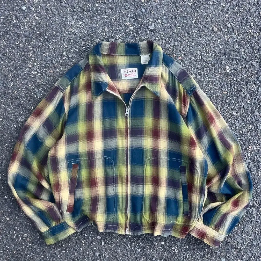 Vintage Rayon Ombre Jacket