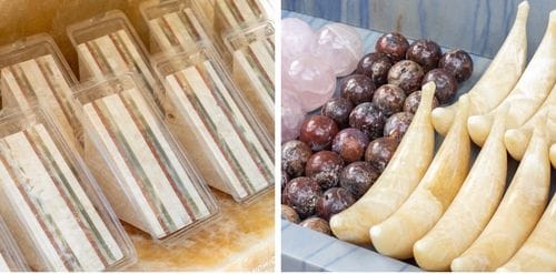 Marble as food - Milan Design Week