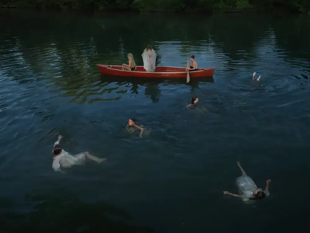 Julie Blackmon, Night Swim (2021)