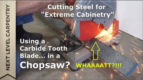 Cutting Steel for Extreme Cabinetry