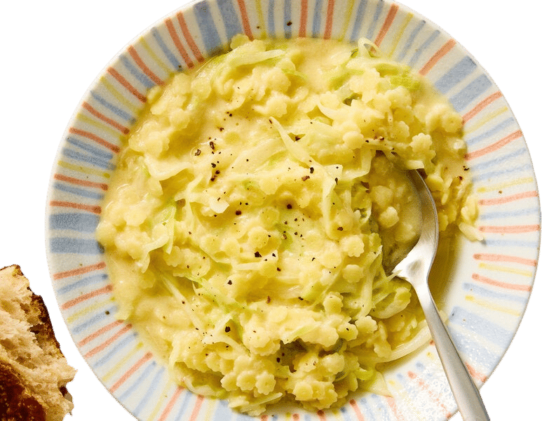 Creamy Cabbage Pastina