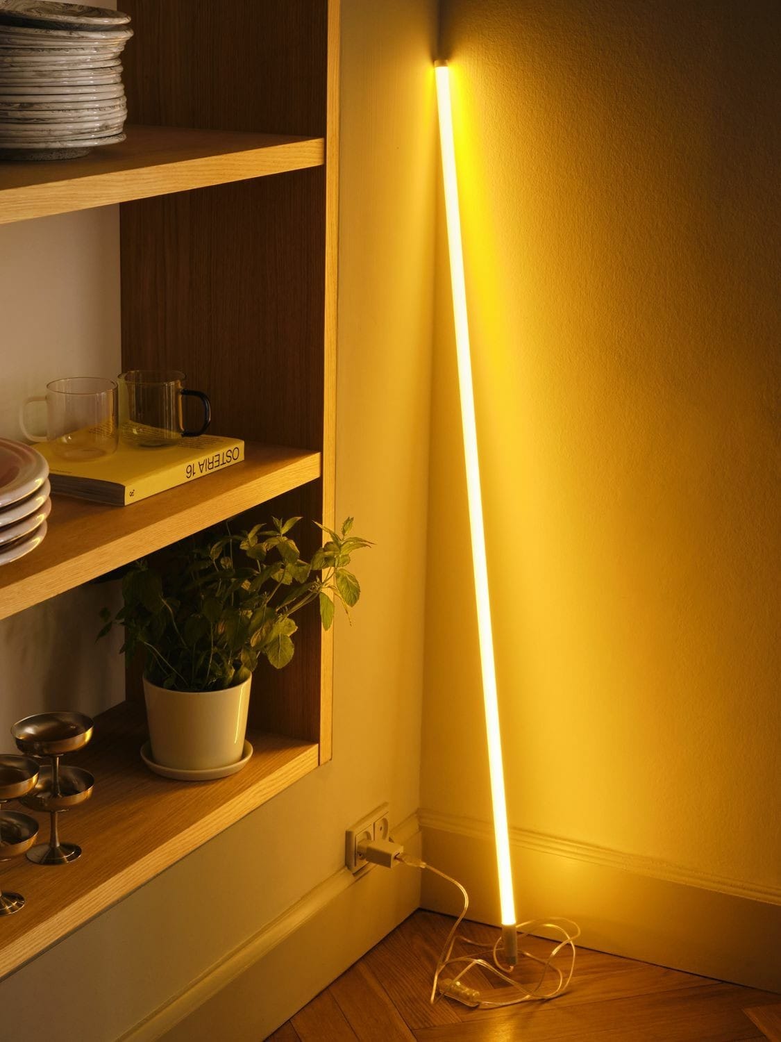 Hay Neon Tube LED Lamp - Yellow