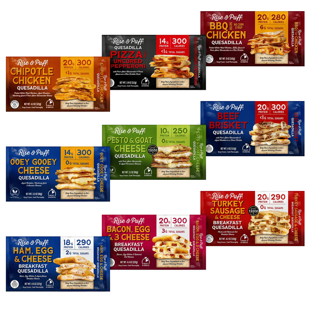 Rise & Puff Quesadilla Variety Pack