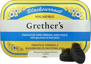 grether's sugarfree blackcurrant pastilles