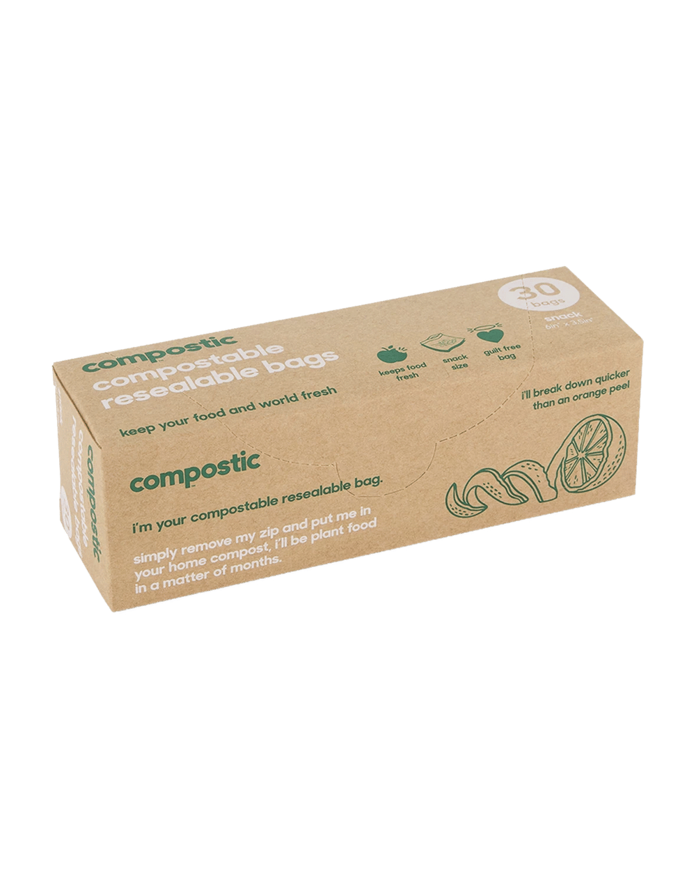 Compostable Snack Bags, Compostic