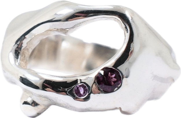 Globule Jewellery Pink Alan Ring