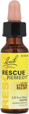 Bach Original Flower Remedies, Rescue Remedy®, Natural Stress Relief, 0.35 fl oz (10 ml)