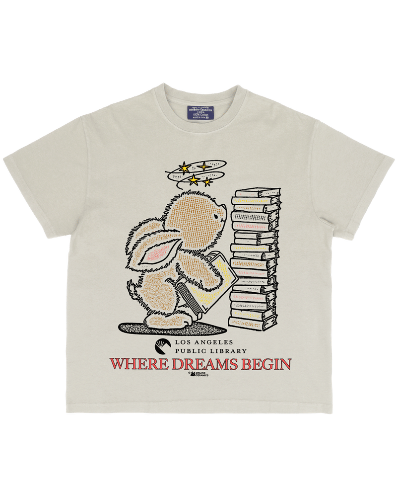Where Dreams Begin - Stone Tee