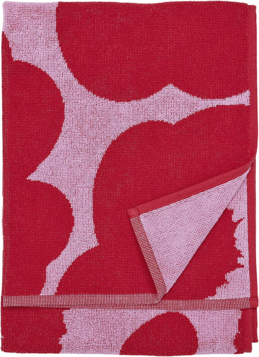 Marimekko Unikko Red Hand Towel