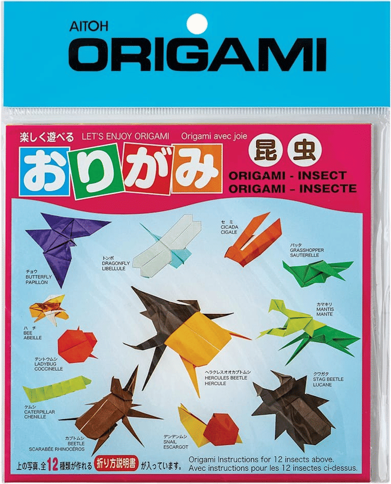 Aitoh Origami Kit - Insects