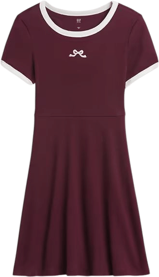 Kids Ribbed Dress