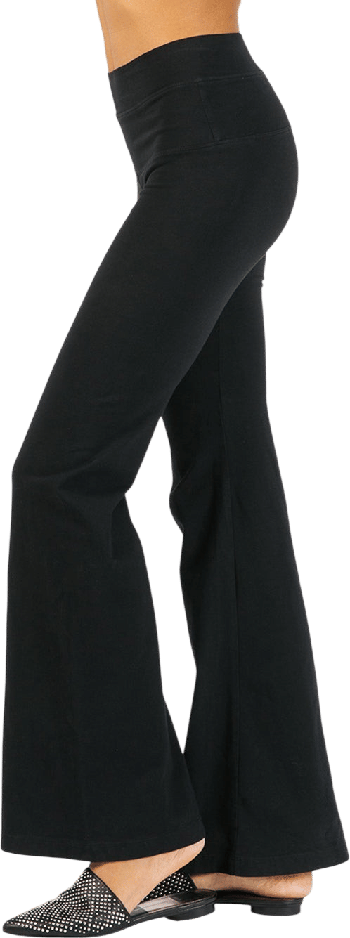 High Rise Wide Flare Pant