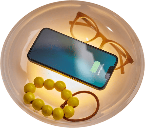VÄSTMÄRKE wireless charger with lighting