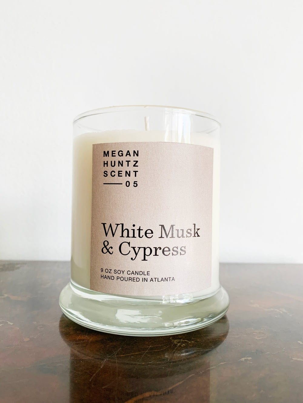 White Musk & Cypress Candle
