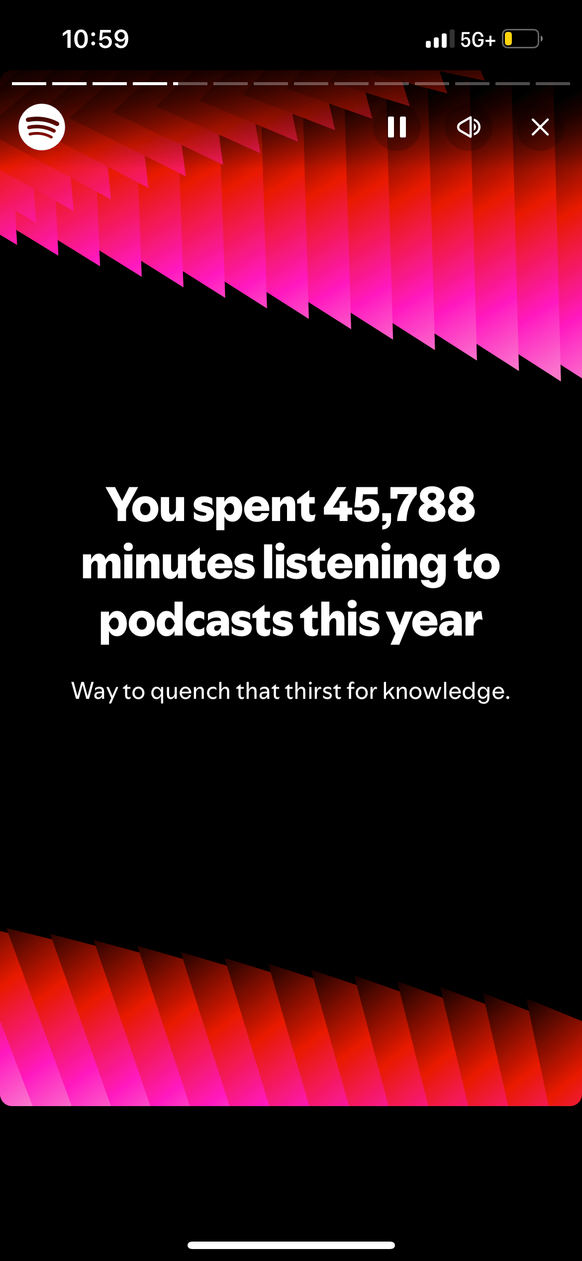 I Spent 45,788 Minutes Listening to Podcasts Last Year