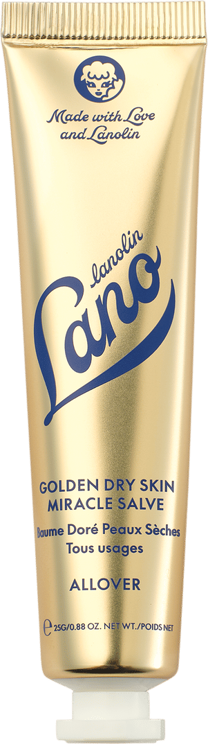 Lanolips Golden Dry Skin Miracle Salve 25g