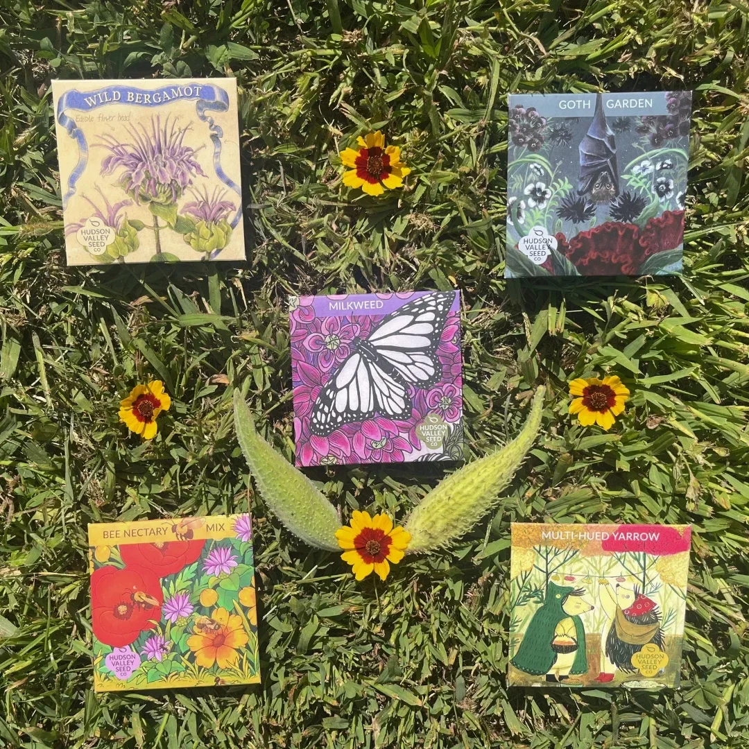 Hudson Valley Seed Co. partners with artists to design their seed packs