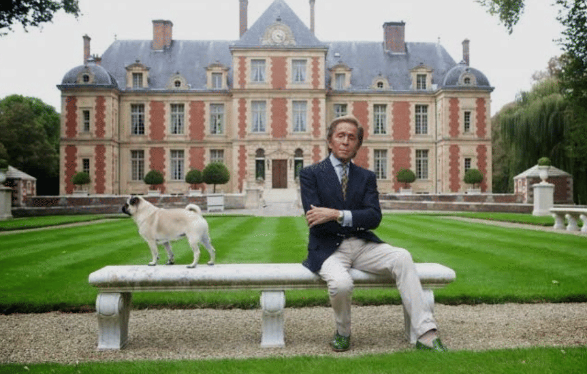 Valentino Garavani's Château de Wideville